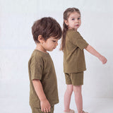 Pack of 3 Co-Ord Sets - Rust | Maroon | Olive Green