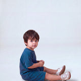 Toddler 2-Piece Organic Cotton Lounge Set – Teal