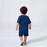 Pack of 2 Co-Ord Sets - Charcoal Blue | Olive Green