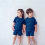 Pack of 2 Co-Ord Sets - Charcoal Blue | Olive Green