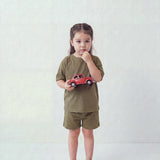 Pack of 3 Co-Ord Sets - Rust | Maroon | Olive Green